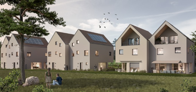 Neubau 3 Doppeleinfamilienhäuser - Windlach