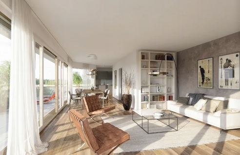 stilvolle 4.5 Zimmer-Wohnung - Münsingen, 9 Wohnungen. Haus B Attika