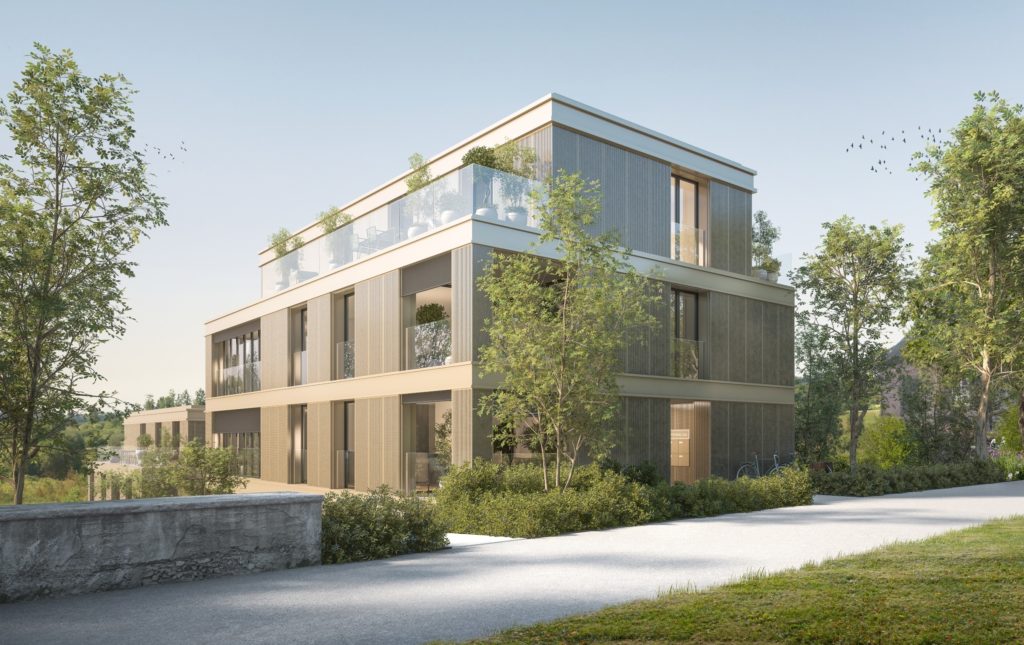 Neubauprojekt Splendid Houses - Zürich Hirslanden - Aussenansicht