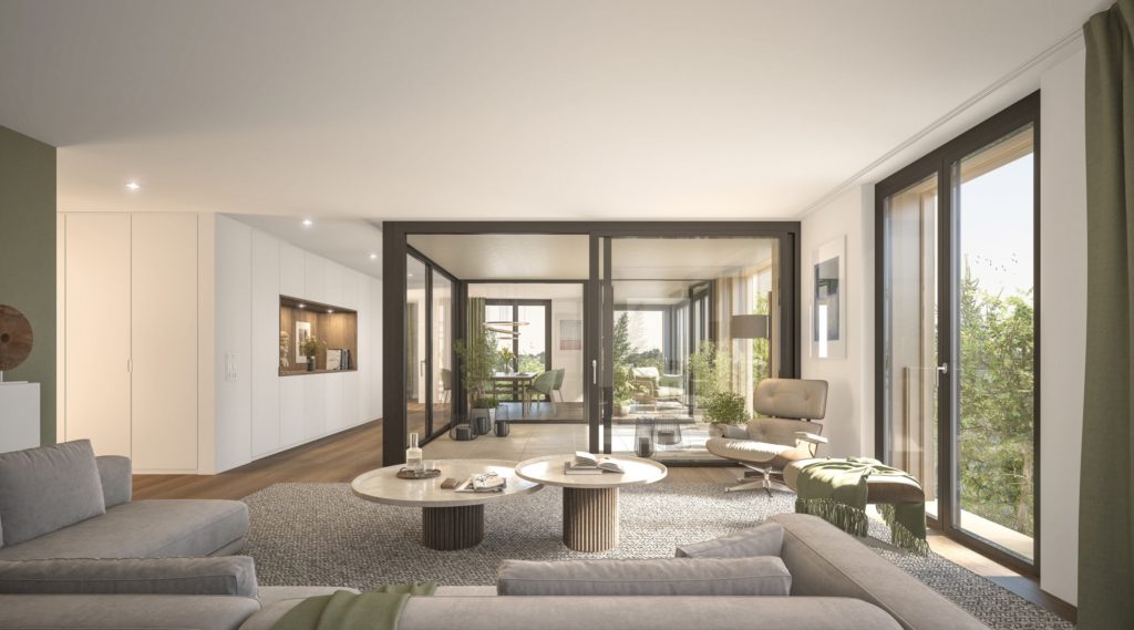 Neubauprojekt Splendid Houses - Zürich Hirslanden - Geschosswohnung