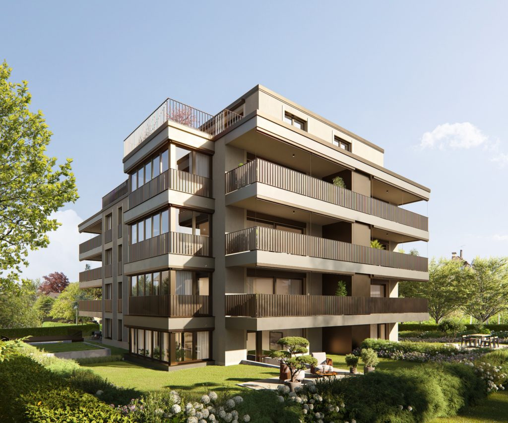 Neubauprojekt Honey Lane - Zürich Oerlikon - Aussenbild