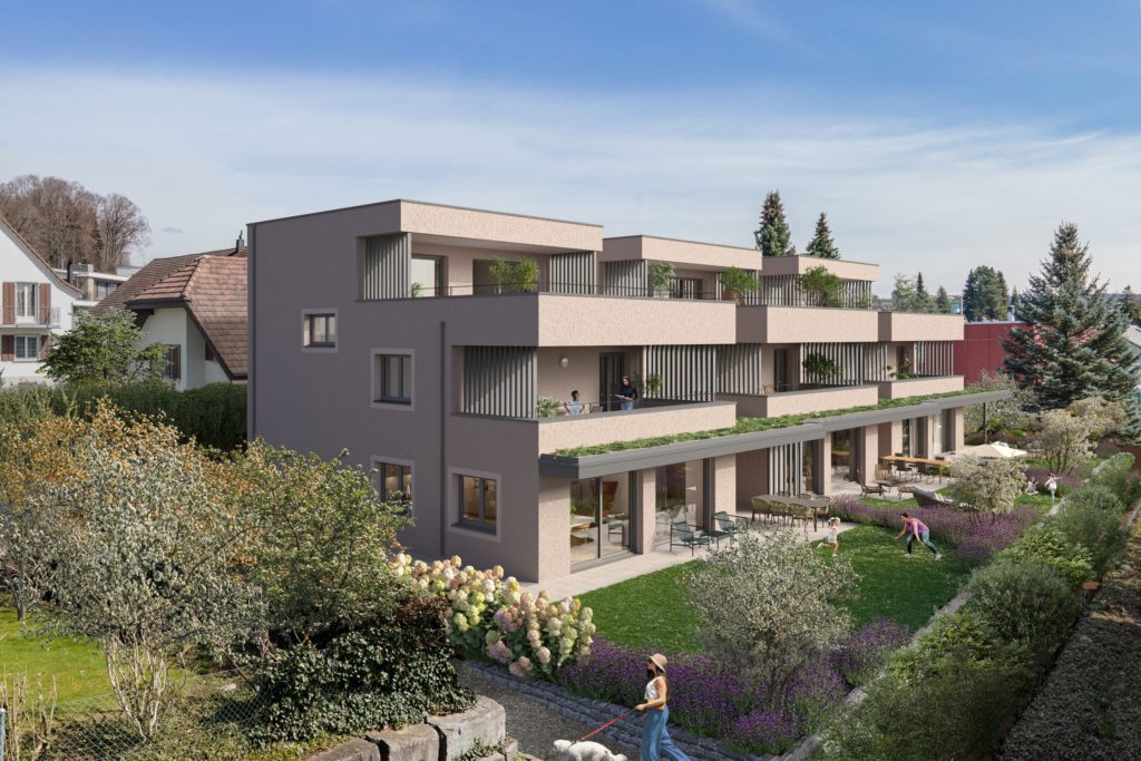 Neubau 3 Einfamilienhäuser mit 5.5 Zimmern - Aussenansicht