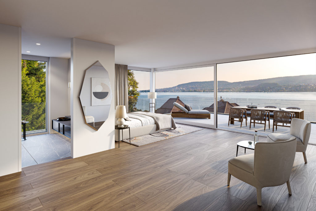 Haute Residences - Kilchberg ZH - 0425_IP_Attika_Schlafen_V03