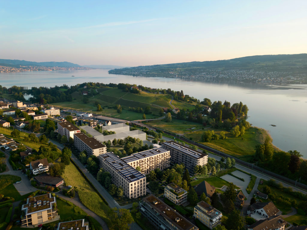 Neubauwohnungen an bester Lage direkt am Zürichsee - AuPark