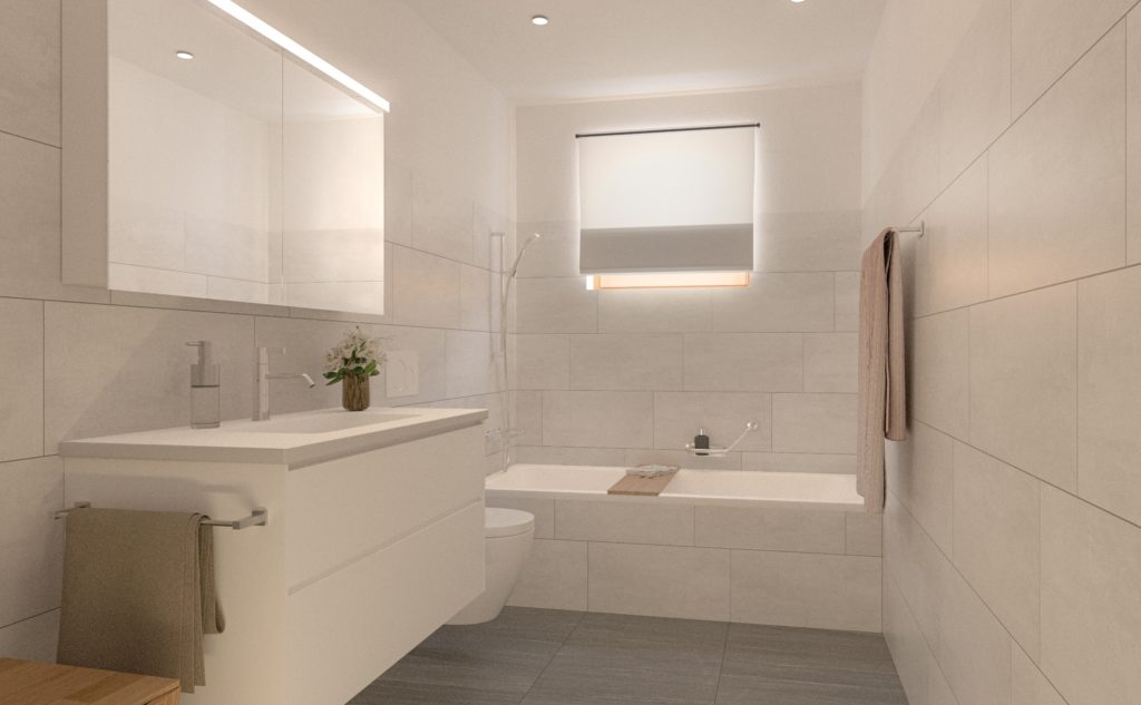 Neubau Casa Dado - Wohnen in Flims Dorf - Bad