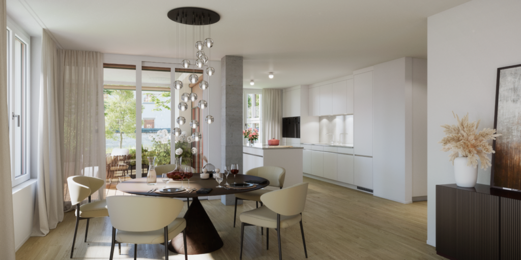 Dorf Hyyser - Leben in Sarnen - 5½-Zimmer-Gartenwohnung
