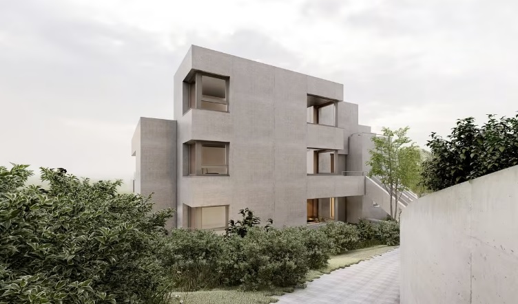 attraktive 4.5 Zimmer-Wohnung - Staad, buechenstrasse 19. Seitensicht