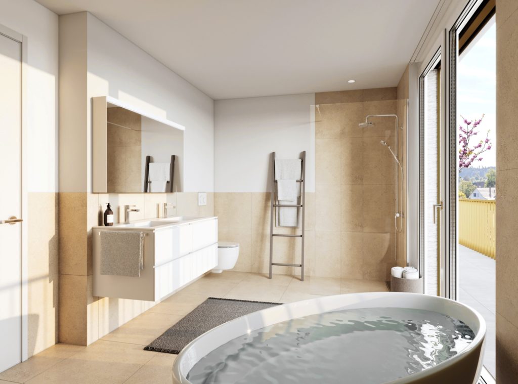 Moderner Neubau im Dorfkern von Seuzach - Innenansicht WHG 301.2