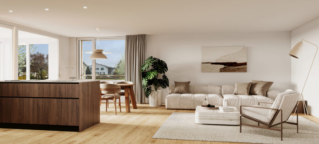 Neubau 2.5-Zimmer-Wohnung in Wallisellen - 03-B-Whg 001
