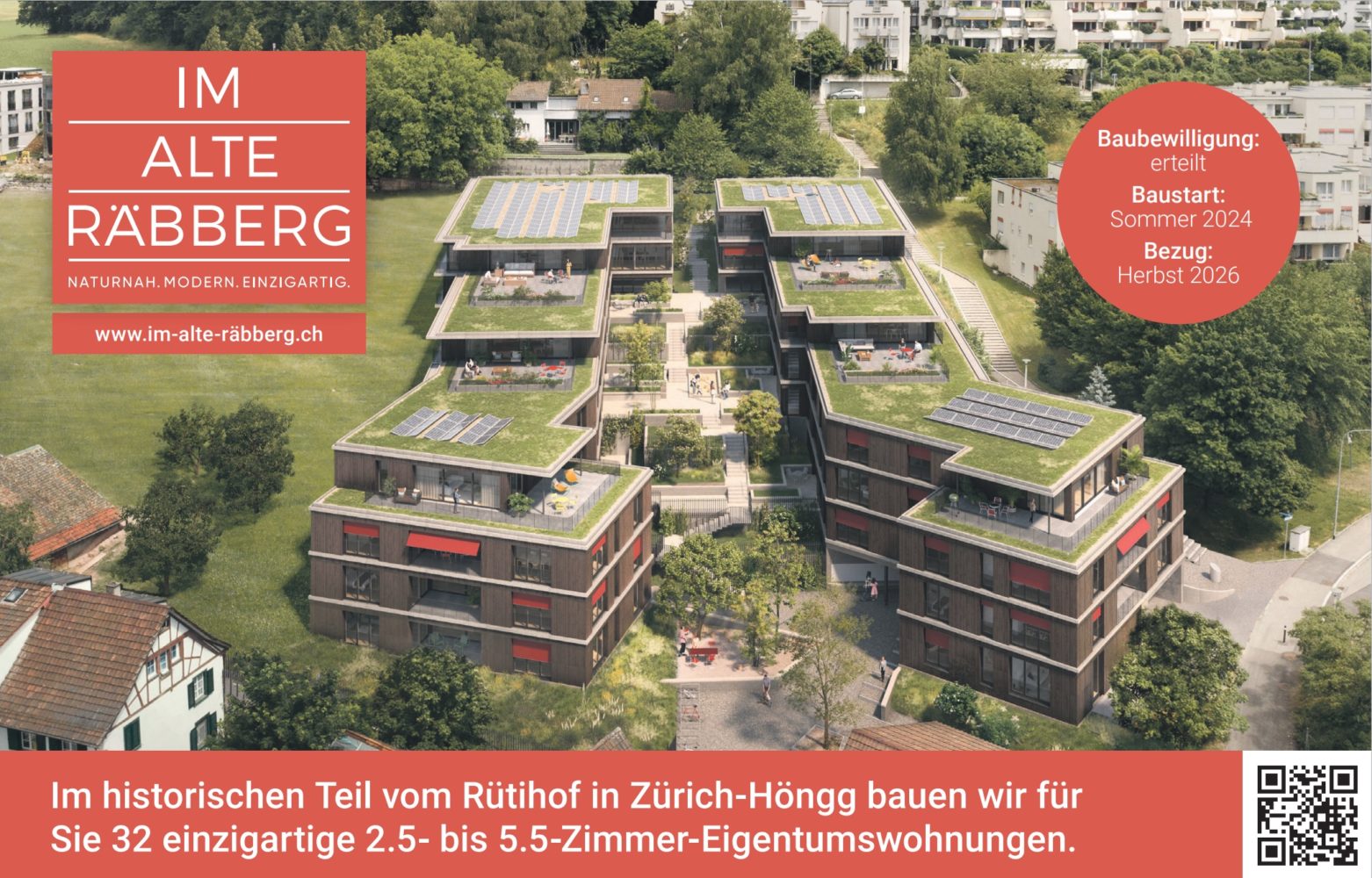 Zürich Zürich Stadt Zürich Verkaufsstart: Im Alte Räbberg Zürich-Höngg