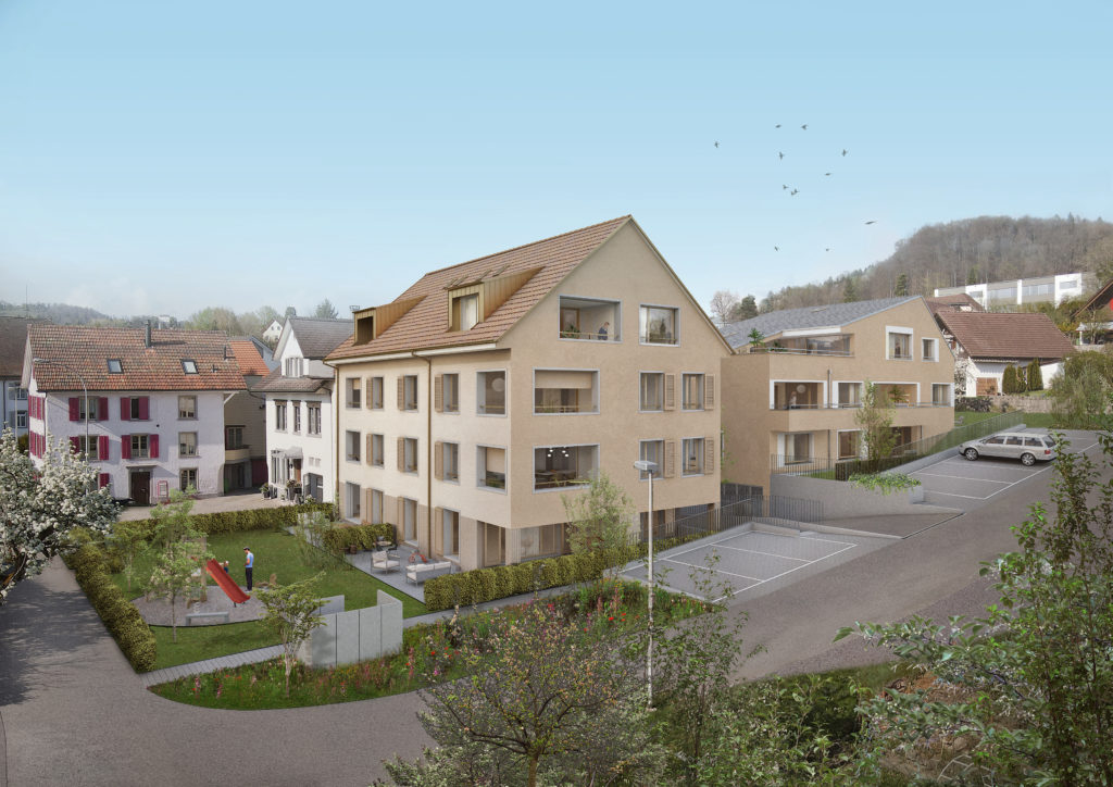 Othmarsingen: Attraktive 3.5-Zimmer-Mietwohnung - Aussenansicht
