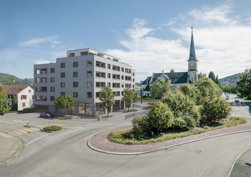 Neuenhof «Konnexio» – Wohnen im Limmattal - Aussenvisualisierung