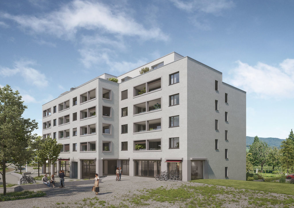 Neuenhof «Konnexio» – Wohnen im Limmattal - Aussenvisualisierung