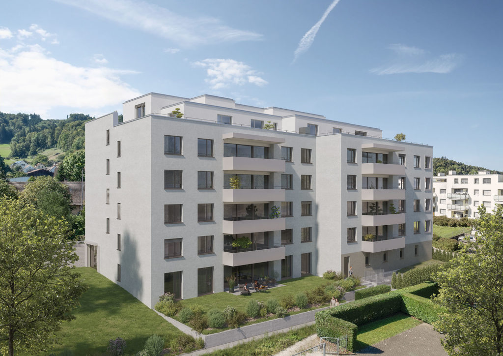 Neuenhof «Konnexio» – Wohnen im Limmattal - Aussenvisualisierung