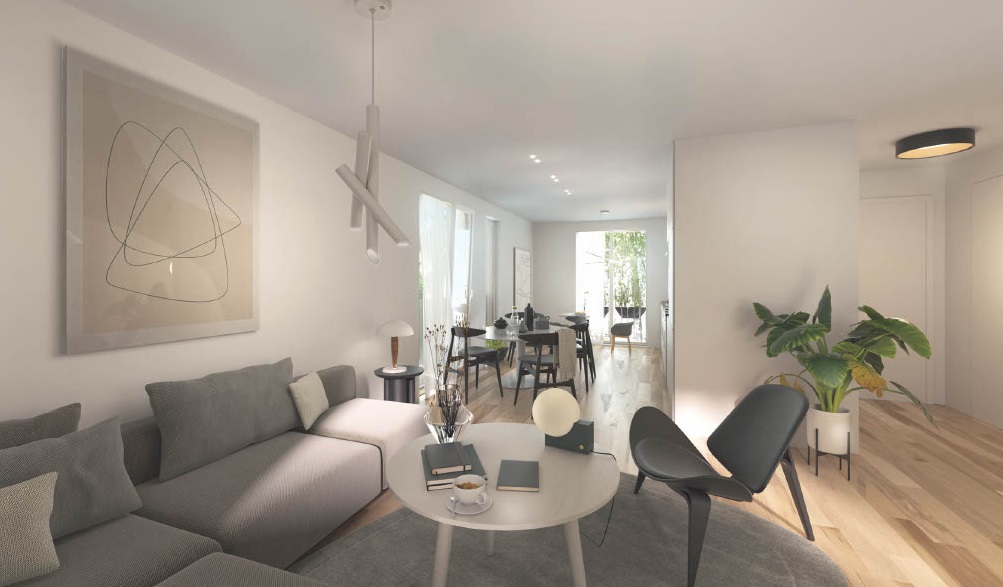 attraktive 4.5 Zimmer-Maisonette-Wohnung - Dübendorf, Churfirstenstrasse 16,18, Wohnzimmer Haus A