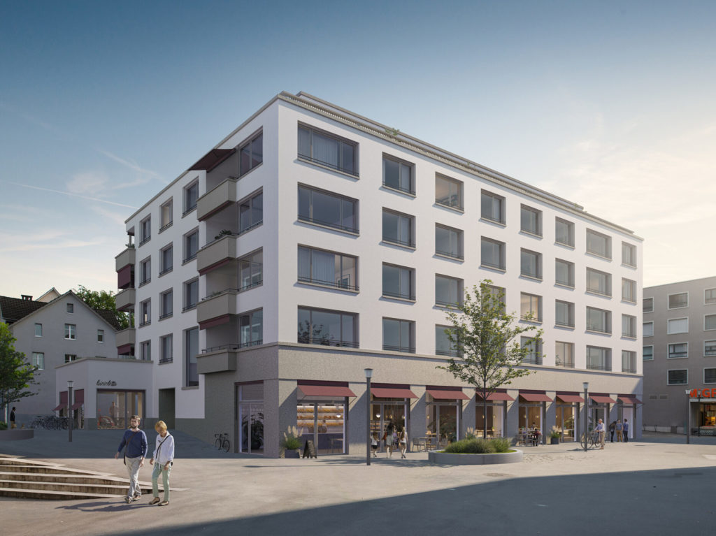Erstvermietung mitten im Zentrum von Rorschach - Aussenansicht