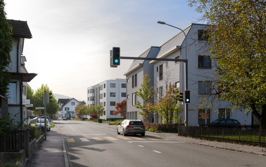 Neubau 3.5-Zimmer-Eigentumswohnung in Widnau - 221123_Aussenvisu 2_Gestaltungsbeirat_CH050