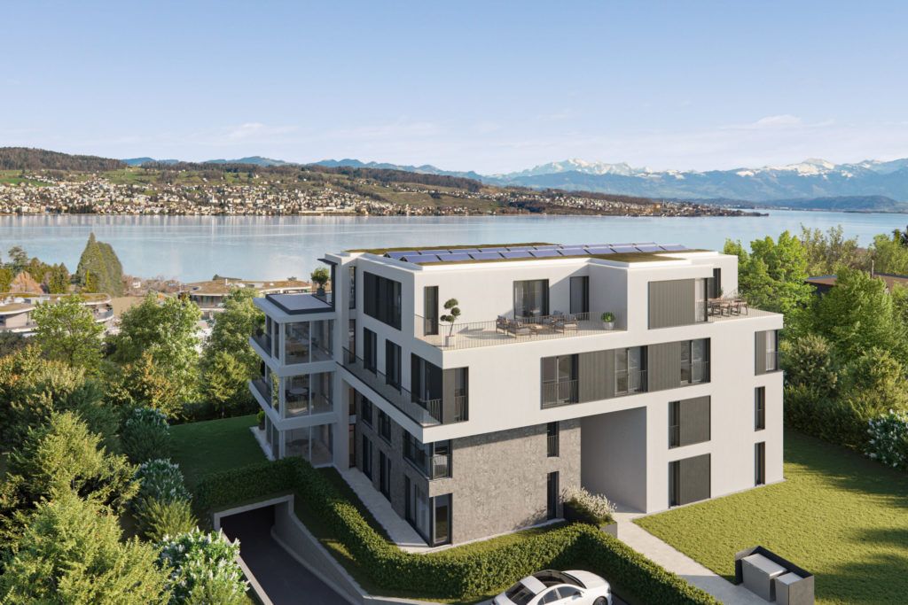 Neubauprojekt AU LAC - Ein exklusives Lebensgefühl - Visualisierung