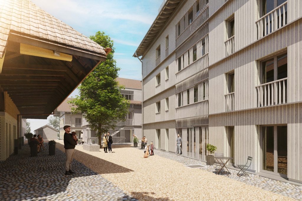 Iselishof - einzigartiges Neubau- und Umbauprojekt - Aussenansicht