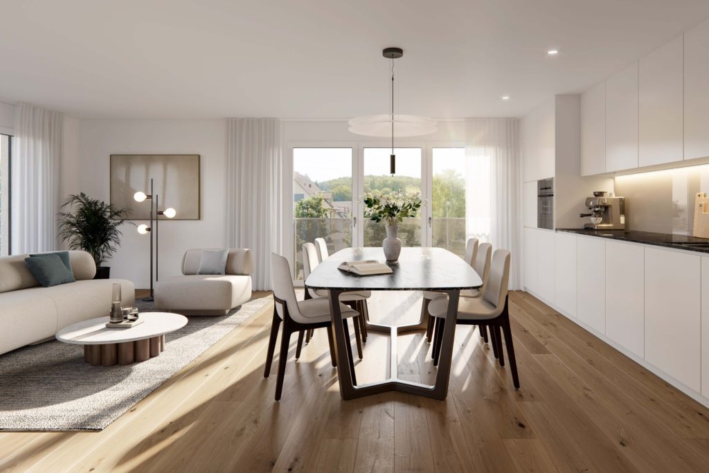 Neubau grosszügige 3.5-Zimmer-Eigentumswohnung in Rorbas - Bild 3
