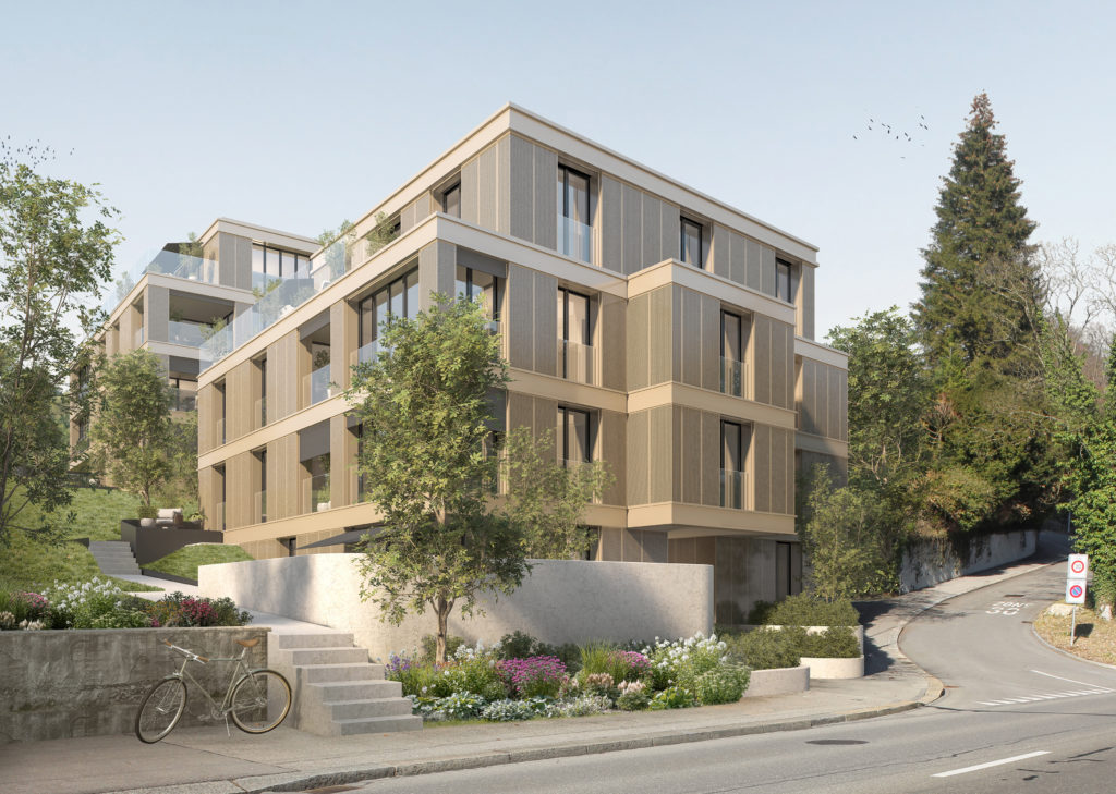 Neubauprojekt Splendid Houses - Zürich Hirslanden - Aussenansicht