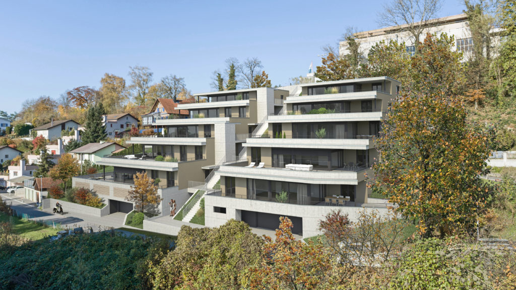 Döttingen – Wohnkomfort und Lebensqualität - Aussenvisualisierung