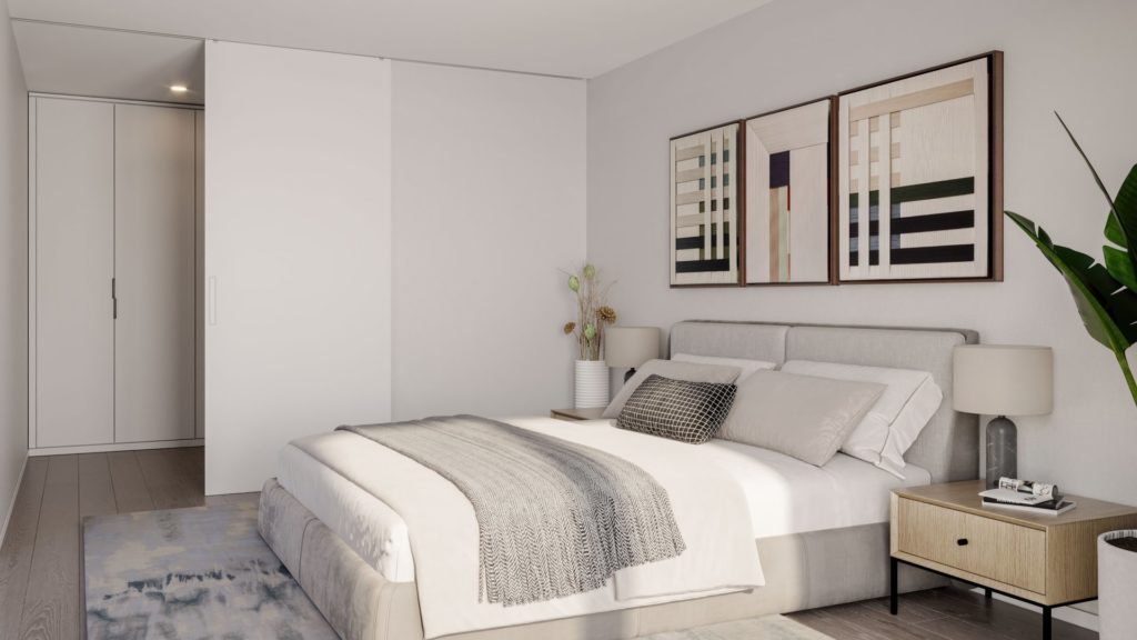 Frieden - Lindau - Schlafzimmer - Gartenwohnung