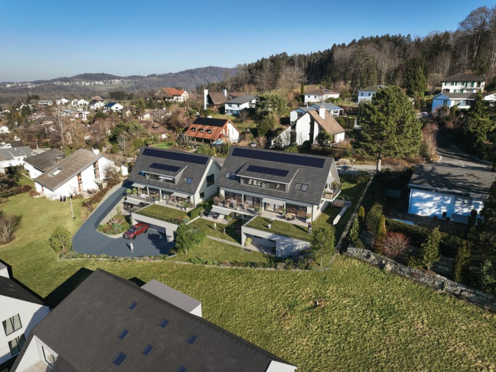 DuoVivo - Wohnen über den Dächern von Aesch ZH - Aussenansicht
