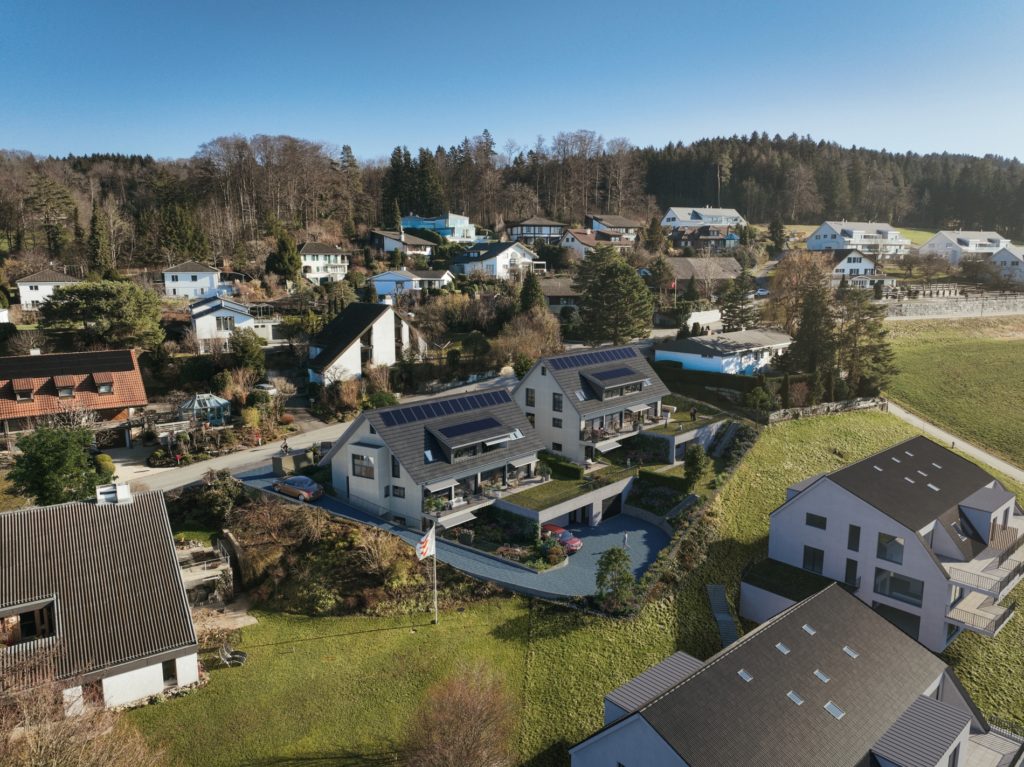 DuoVivo - Wohnen über den Dächern von Aesch ZH - Aussenansicht