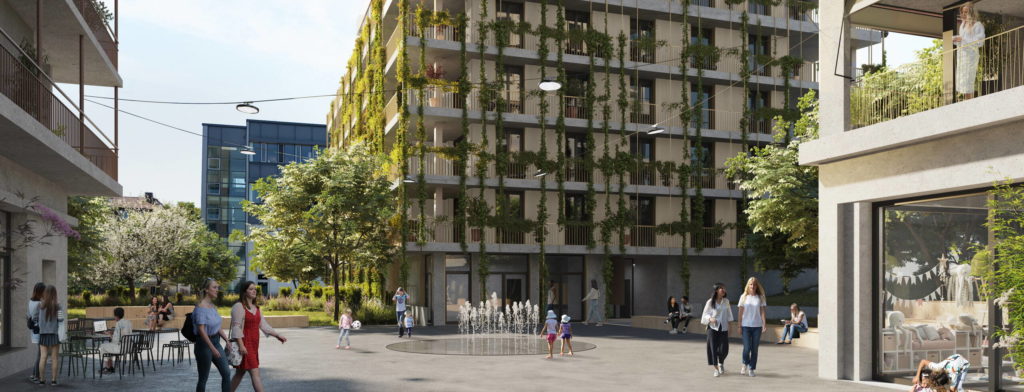 Erstvermietung 3.5-Zimmer-Wohnung an zentraler Lage - Aussenansicht