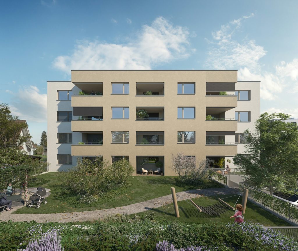 Neubau MFH Poststrasse mit 12 Eigentumswohnungen - 10343-Poststrasse