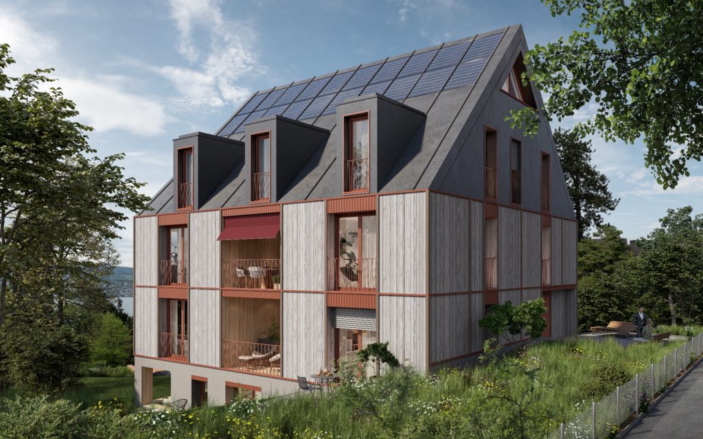 Villa am Weinberg - Erlenbach - Aussenvisualisierung