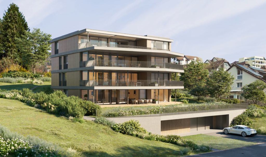 Exklusive 5.5-Zimmer-Wohnung in Wermatswil - WYDE - Aussenansicht