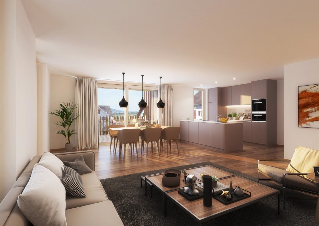 Rigi Homes in Winkel - The place to be - Innenansicht