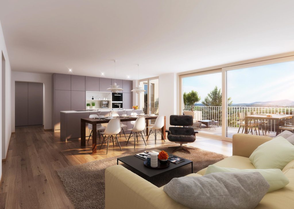 Rigi Homes in Winkel - The place to be - Innenansicht