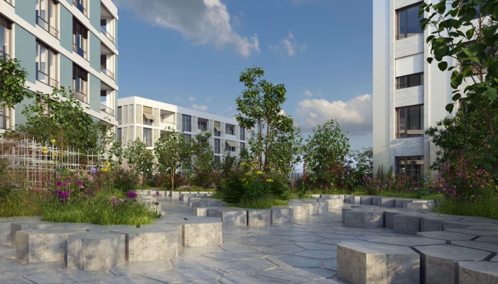 Ankündigung hochwertige 2.5-Zimmer-Mietwohnung in Uster - Aussenansicht