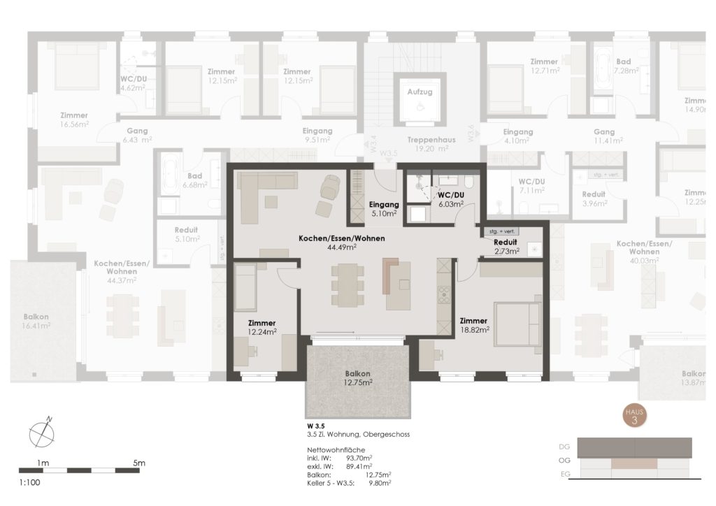 Attraktive Wohnung im 1. Obergeschoss in idyllischer und ruhiger Lage - Bild 3
