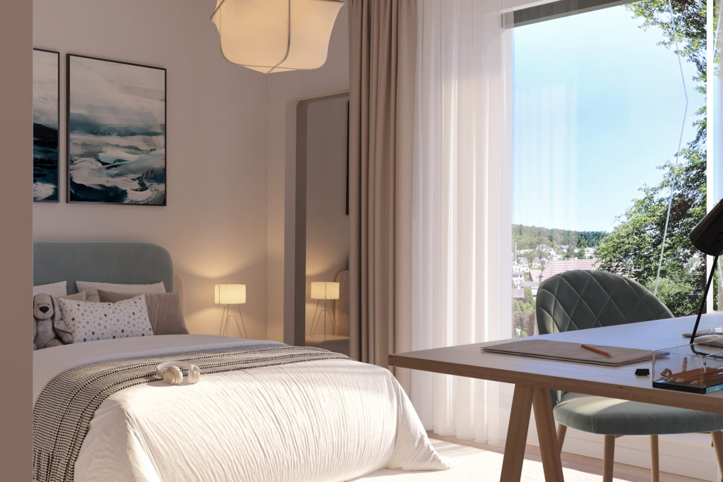 Harmony - Ennetbaden - Innenansicht Schlafzimmer