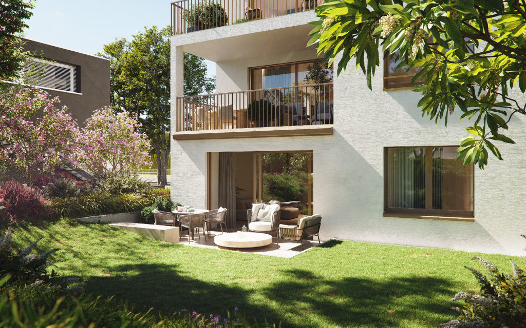 Moderner Neubau im Dorfkern von Seuzach - Xania_Seuzach_04_Garden-2