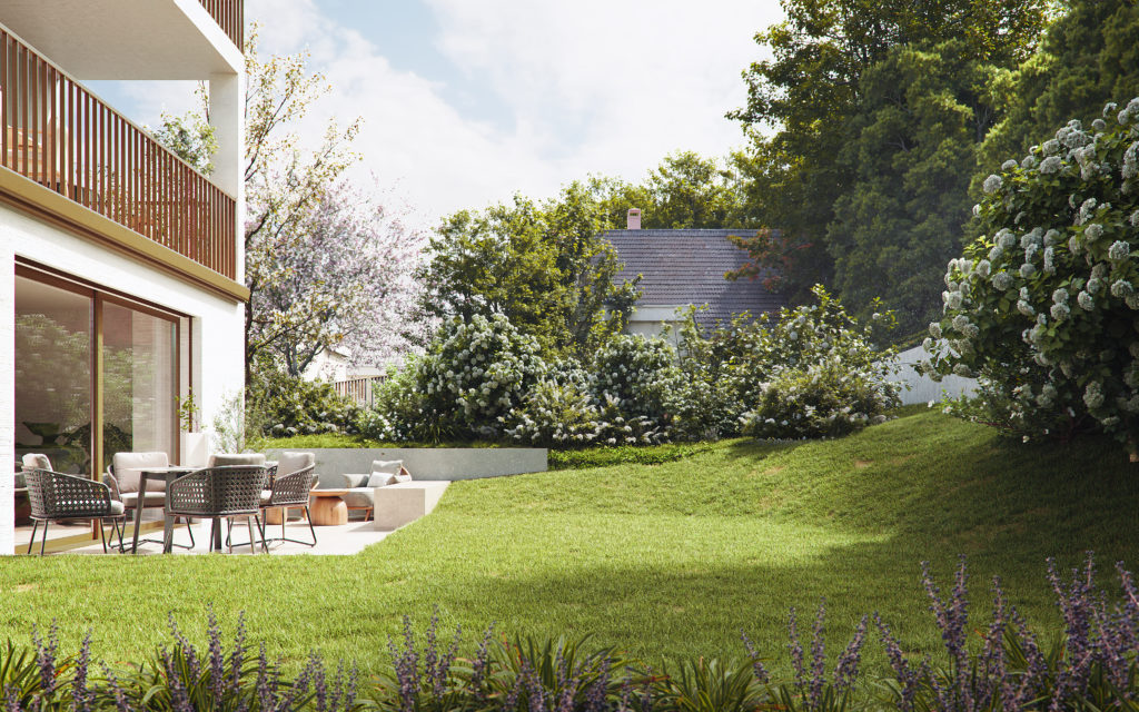 Moderner Neubau im Dorfkern von Seuzach - Xania_Seuzach_05_Garden-2