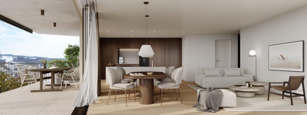 hochwertige 3.5-Zimmer-Wohnung in Birmensdorf - 02-Whg 202