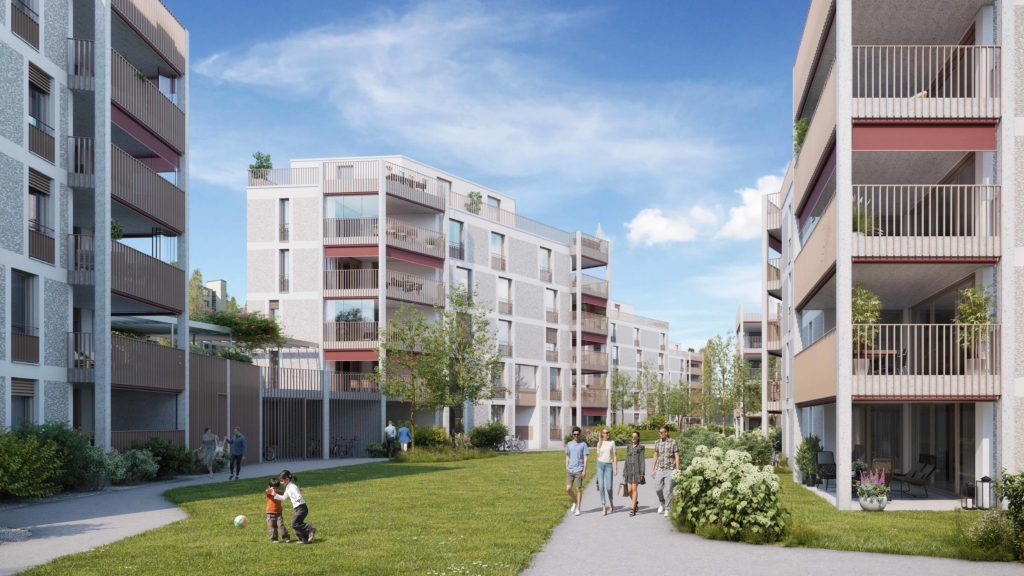 Untersiggenthal: Hochwertige Eigentumswohnungen - Aussenvisualisierung
