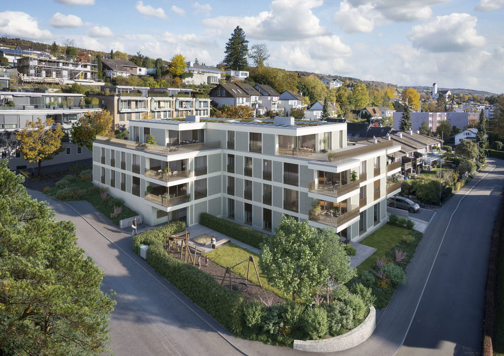 «Loonstrasse 6» Niederrohrdorf - Ihre Wohnresidenz - Aussenvisualisierung