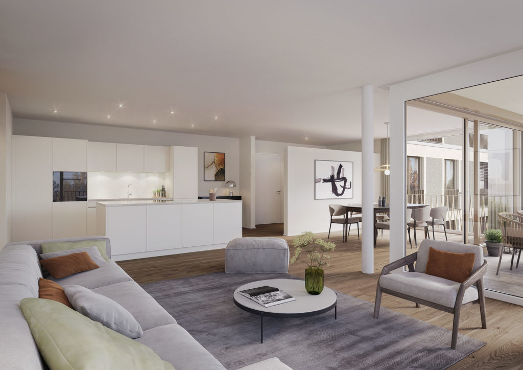 «Loonstrasse 6» Niederrohrdorf - Ihre Wohnresidenz - Innenvisualisierung