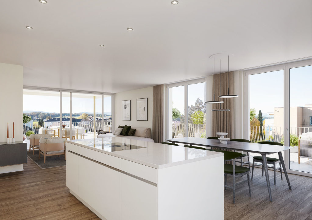 «Loonstrasse 6» Niederrohrdorf - Ihre Wohnresidenz - Innenvisualisierung