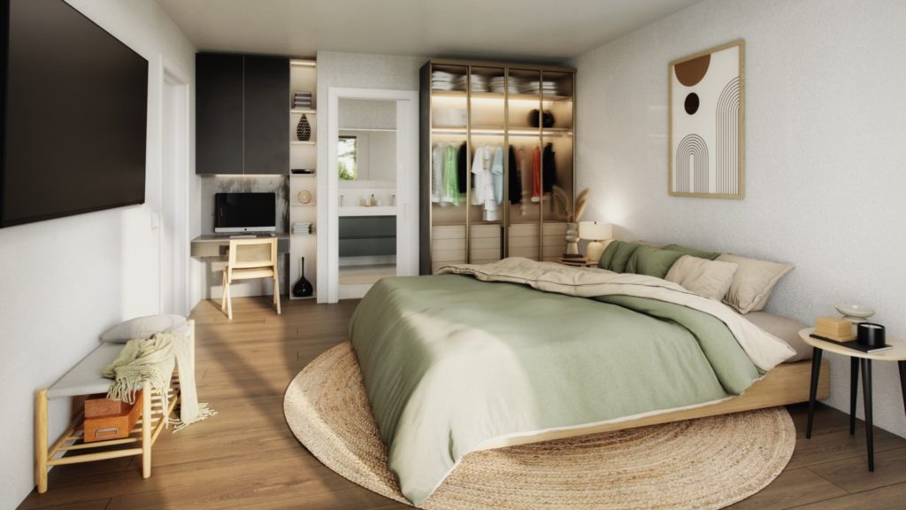 Eigentumswohnungen mit Charme in Rickenbach-Sulz - Schlafzimmer