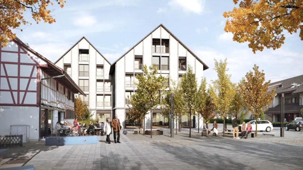 Erstvermietung Zentrumweg in Niederhasli - Visualisierung