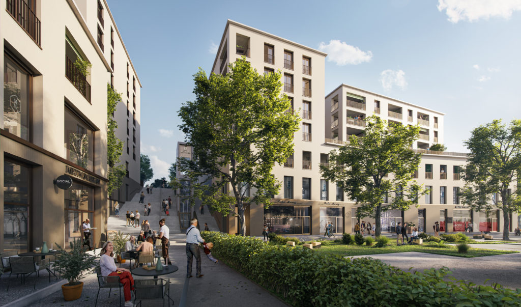 Projektankündigung: 2.5-Zimmer-Mietwohnung in Wetzikon - Visualisierung