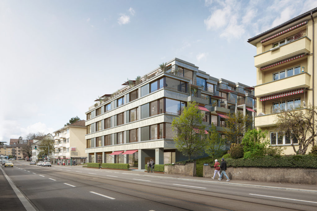 Forchstrasse 239/241 - 8032 Zürich - Aussenvisualisierung