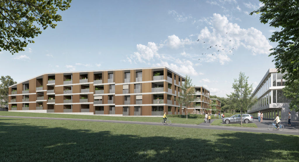 Attraktive 3.5-Zimmer-Mietwohnung in Baden-Dättwil - Visualisierung